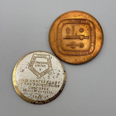 LOT 105: Medal/Medallions: US Centennial Exposition Philadelphia Medal, Soldiers & Sailors Monument, PA 45th Encampment GAR, 150th...