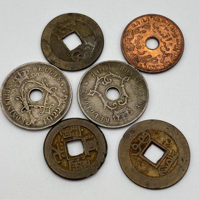 LOT 107: Foreign Coins/Tokens