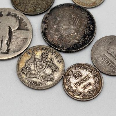 LOT 136: US & Foreign Coins