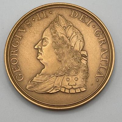 LOT 137: Collection of Six (6) Bronze Medals/Medallions