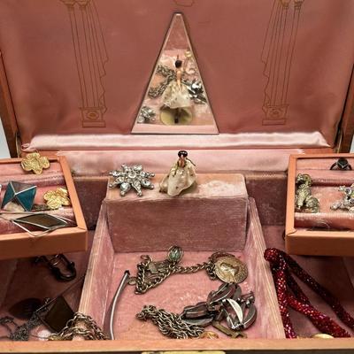LOT 140: Jewelry with Jewelry Box