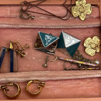 LOT 140: Jewelry with Jewelry Box