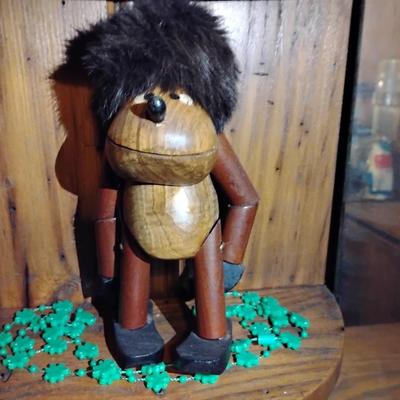 Wooden doll