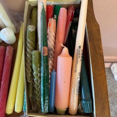VARIOUS LOT OF CANDLES