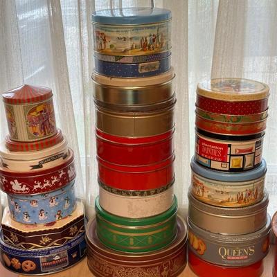 VARIETY OF TINS