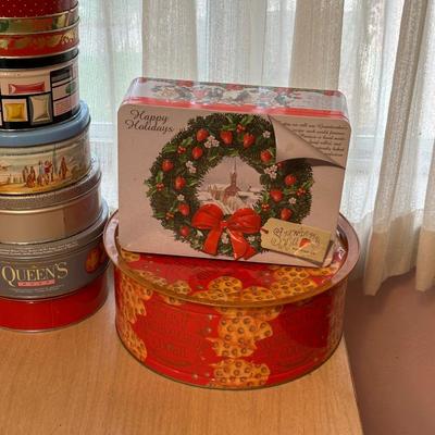VARIETY OF TINS