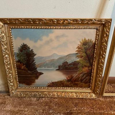VINTAGE PICTURE FRAMES AND PICTURES