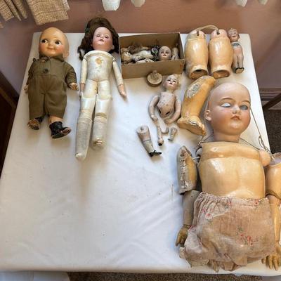 VINTAGE DOLL PARTS