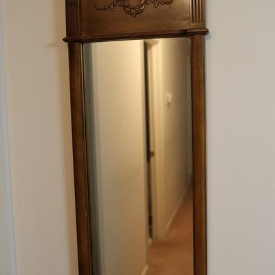 Wooden Wall Mirror