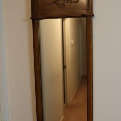 Wooden Wall Mirror