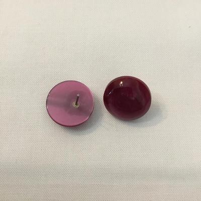 Vintage moonglow, circular , Lucite type, stud earrings