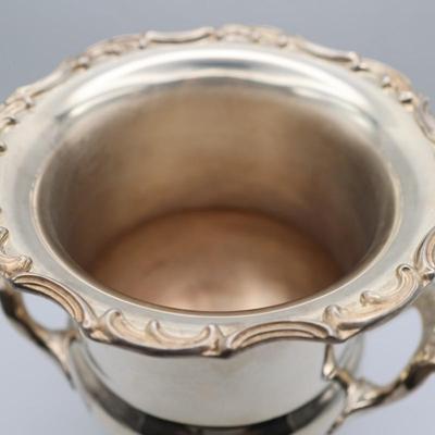 Vintage Leonard Victorian Silver Plated Trophy Cup Champagne Chiller Ice Bucket