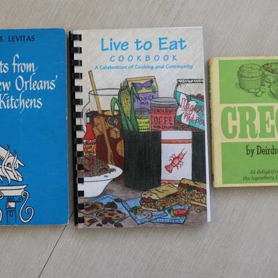Collection of Louisiana Cookbooks