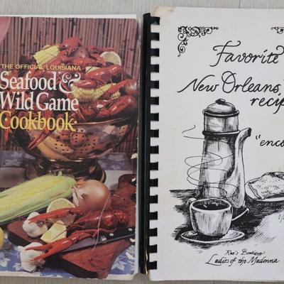 Collection of Louisiana Cookbooks