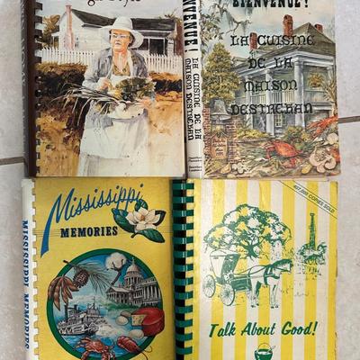 Collection of Louisiana Cookbooks