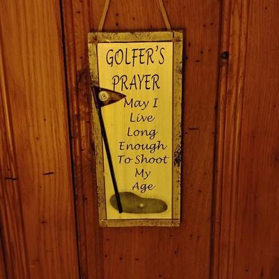 Golfers Prayer