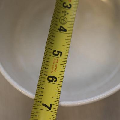 Lenox Temper-wave Dewdrops Ceramic Fondue Warmer Set and Ovenware