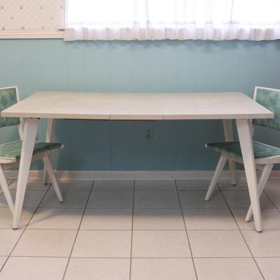 Vintage Daystrom Furniture Kitchen Table and Chairs (See Details)