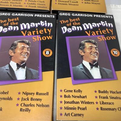 8 Dean Martin Variety Show VHS