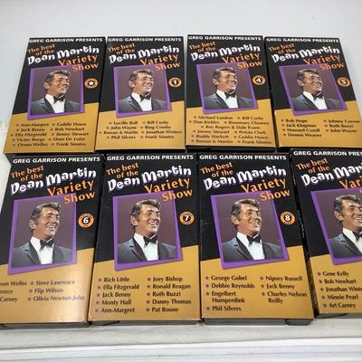 8 Dean Martin Variety Show VHS