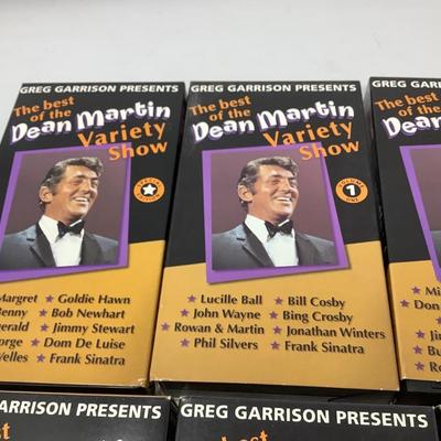 8 Dean Martin Variety Show VHS