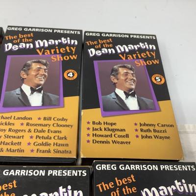 8 Dean Martin Variety Show VHS