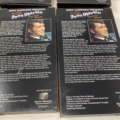 8 Dean Martin Variety Show VHS