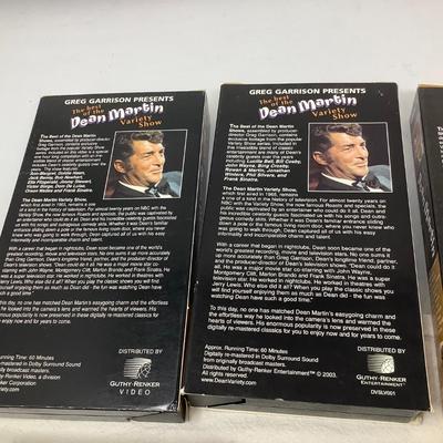 8 Dean Martin Variety Show VHS