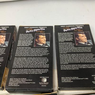 8 Dean Martin Variety Show VHS