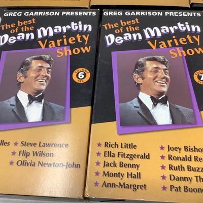8 Dean Martin Variety Show VHS