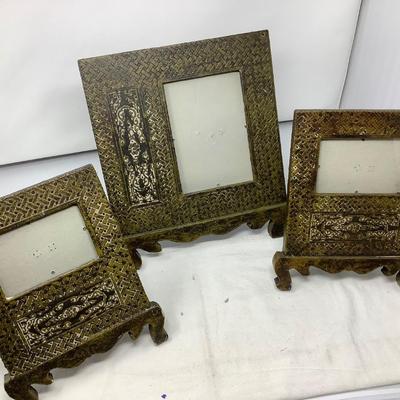 Set of Three Matching Picture Frames