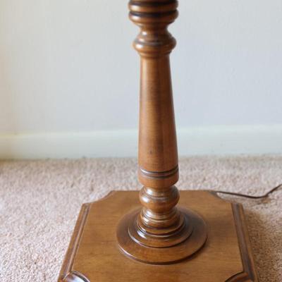 Tell City Maple Floor Lamp (See Details)