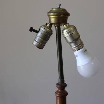 Tell City Maple Floor Lamp (See Details)