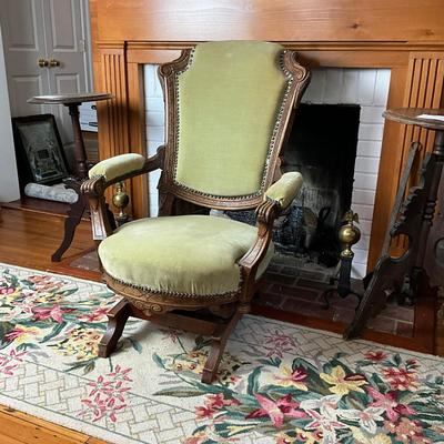 DR463 Antique Eastlake Victorian Rocking Chair