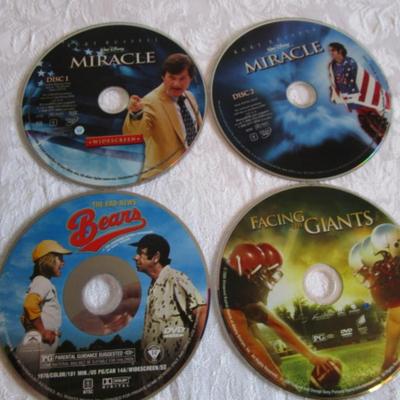Facing the Giants, Bad News Bears, Miracle Disc 1 & 2