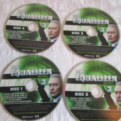 The Equalizer Season 3, 4 DVDs