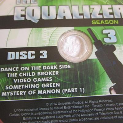 The Equalizer Season 3, 4 DVDs