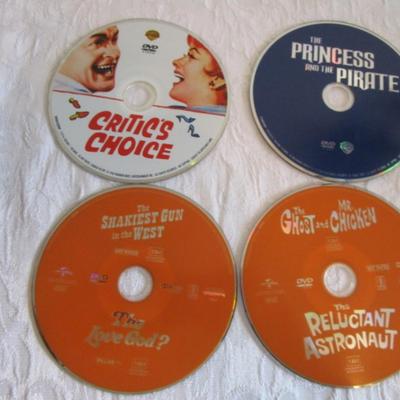 The Pirate & the Princess, Critic's Choice, The Shakiest Gun in the West 2 movies, The Ghost & Mr. Chicken 2 movies