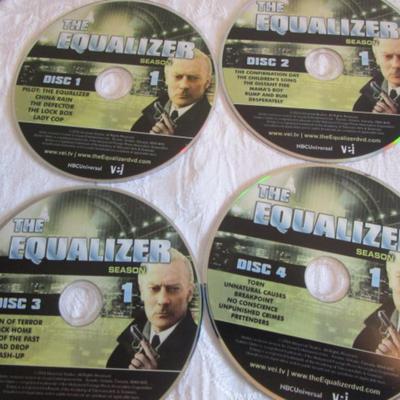 The Equalizer Season 1, 4 DVDs