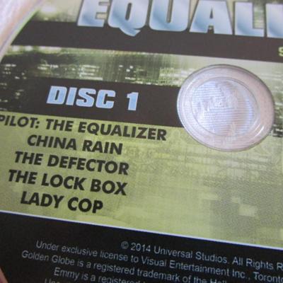 The Equalizer Season 1, 4 DVDs