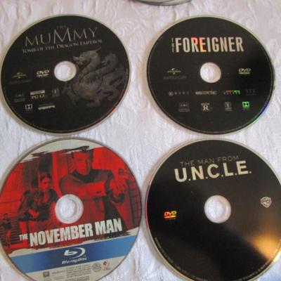 The Mummy Tomb of the Dragon Emperor, The November Man (Blue Ray), The Foreigner, The Man from U.N.C.L.E.