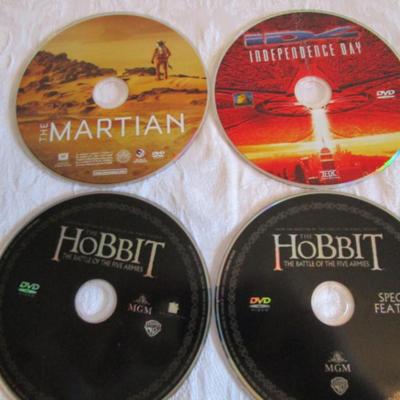 ID4 Independence Day, The Martian, The Hobbit The Battle of the 5 Armies (2 Discs)
