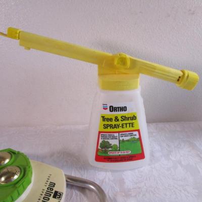 New Lawn sprayers, sprinkler & Y adapters