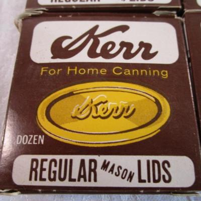 5 New boxes of 12 regular canning lids