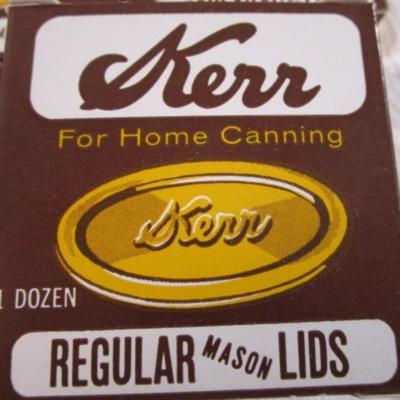 5 New boxes of 12 regular canning lids