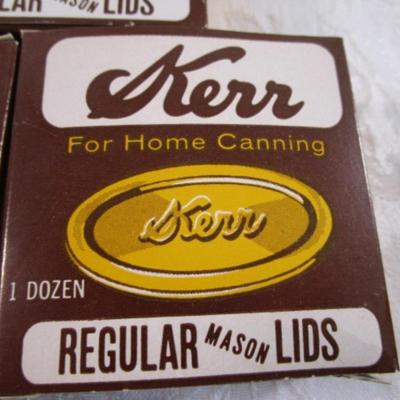 5 New boxes of 12 regular canning lids