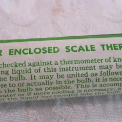 New in tube Taylor Dairy Thermometer