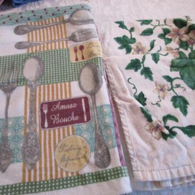 New kitchen towels, dishcloths