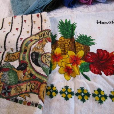 New kitchen towels, dishcloths