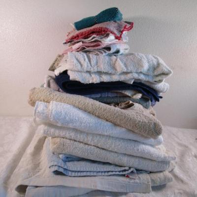 Bag of car towels/rags #1